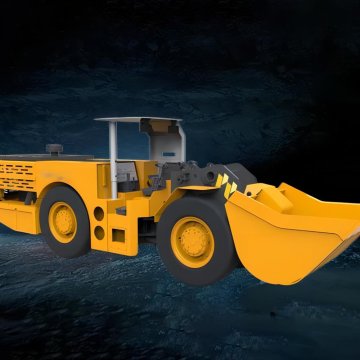 TL202A Mini Diesel Underground Loader | Low-Profile LHD for Mining ...